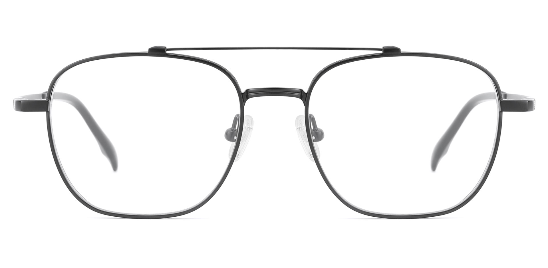 Pure Titanium Prescription Glasses Garland Black