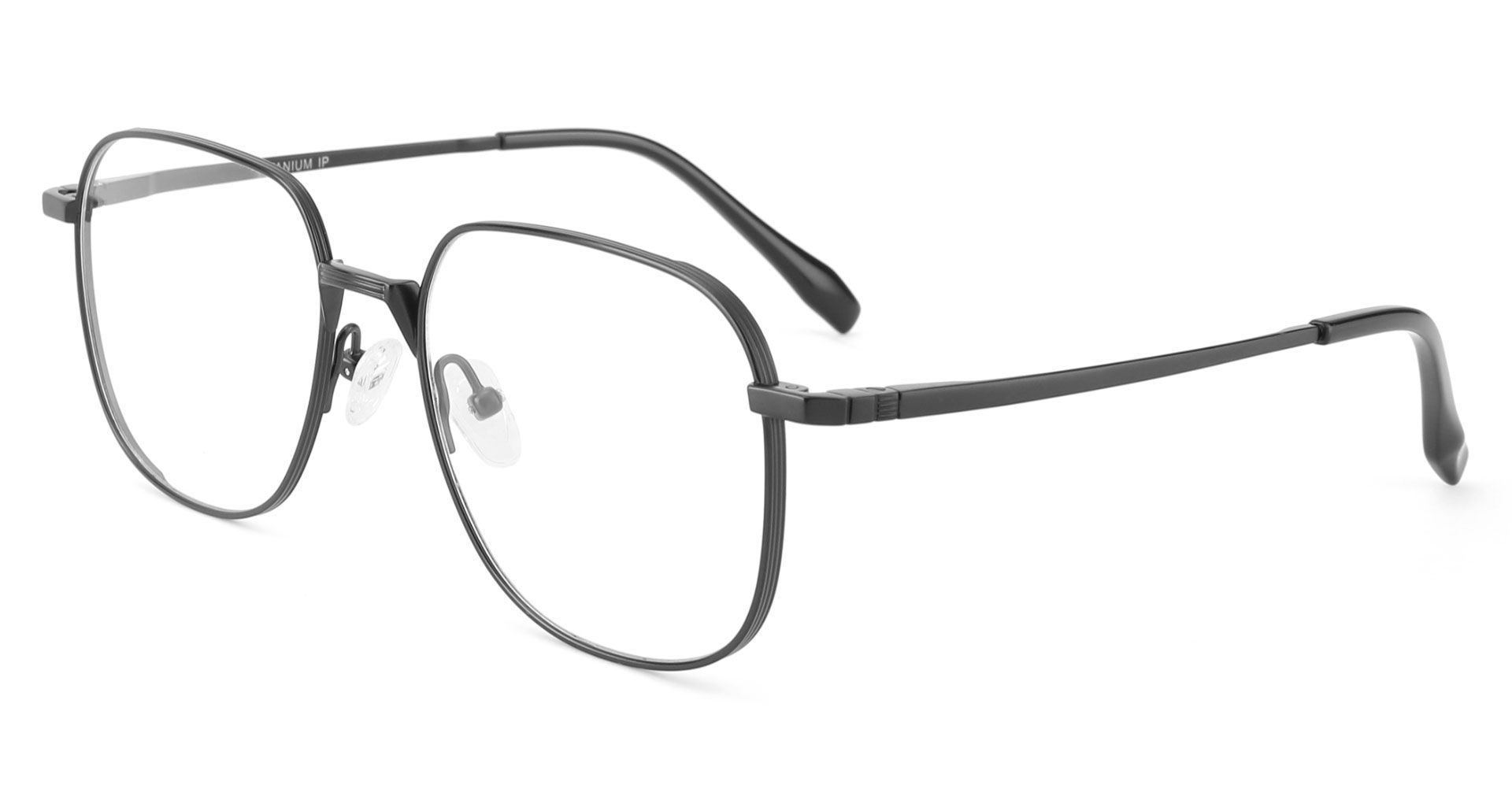 Pure Titanium Prescription Glasses Mckinney Black