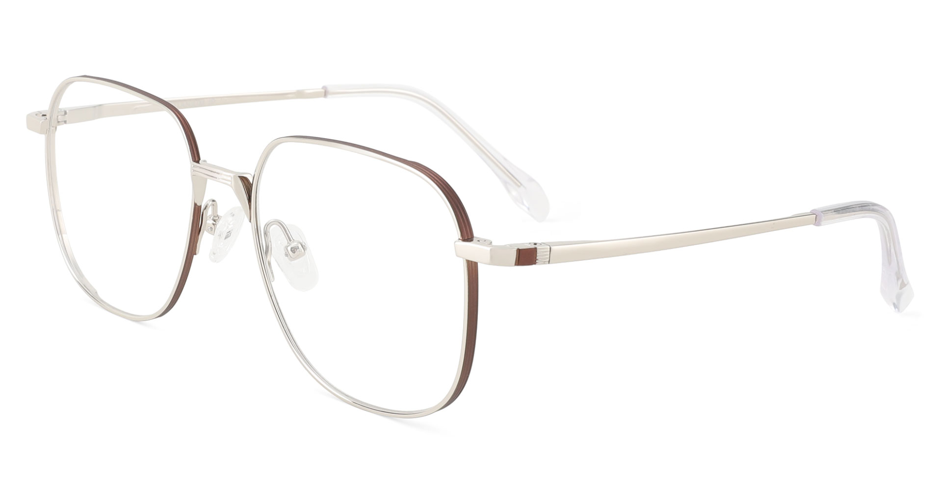 Pure Titanium Prescription Glasses Mckinney Silver