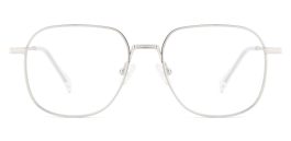 Pure Titanium Prescription Glasses Mckinney Silver – Spring Hinge Glasses