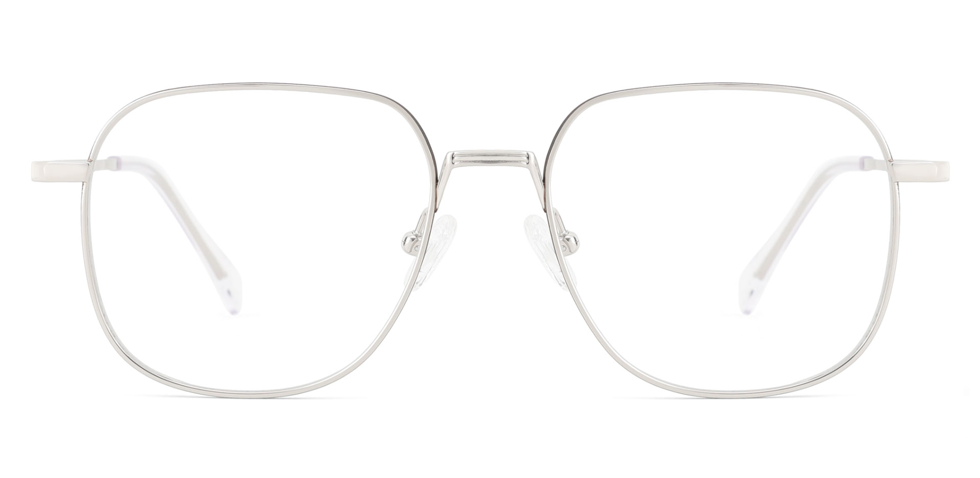 Pure Titanium Prescription Glasses Mckinney Silver