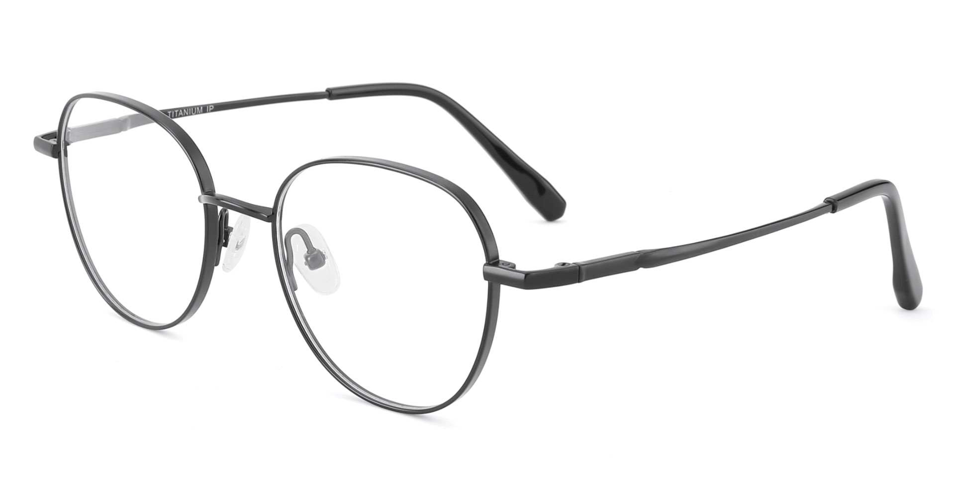 Pure Titanium Prescription Glasses Eliot Black