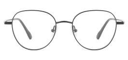 Pure Titanium Prescription Glasses Eliot Black – Spring Hinge Glasses