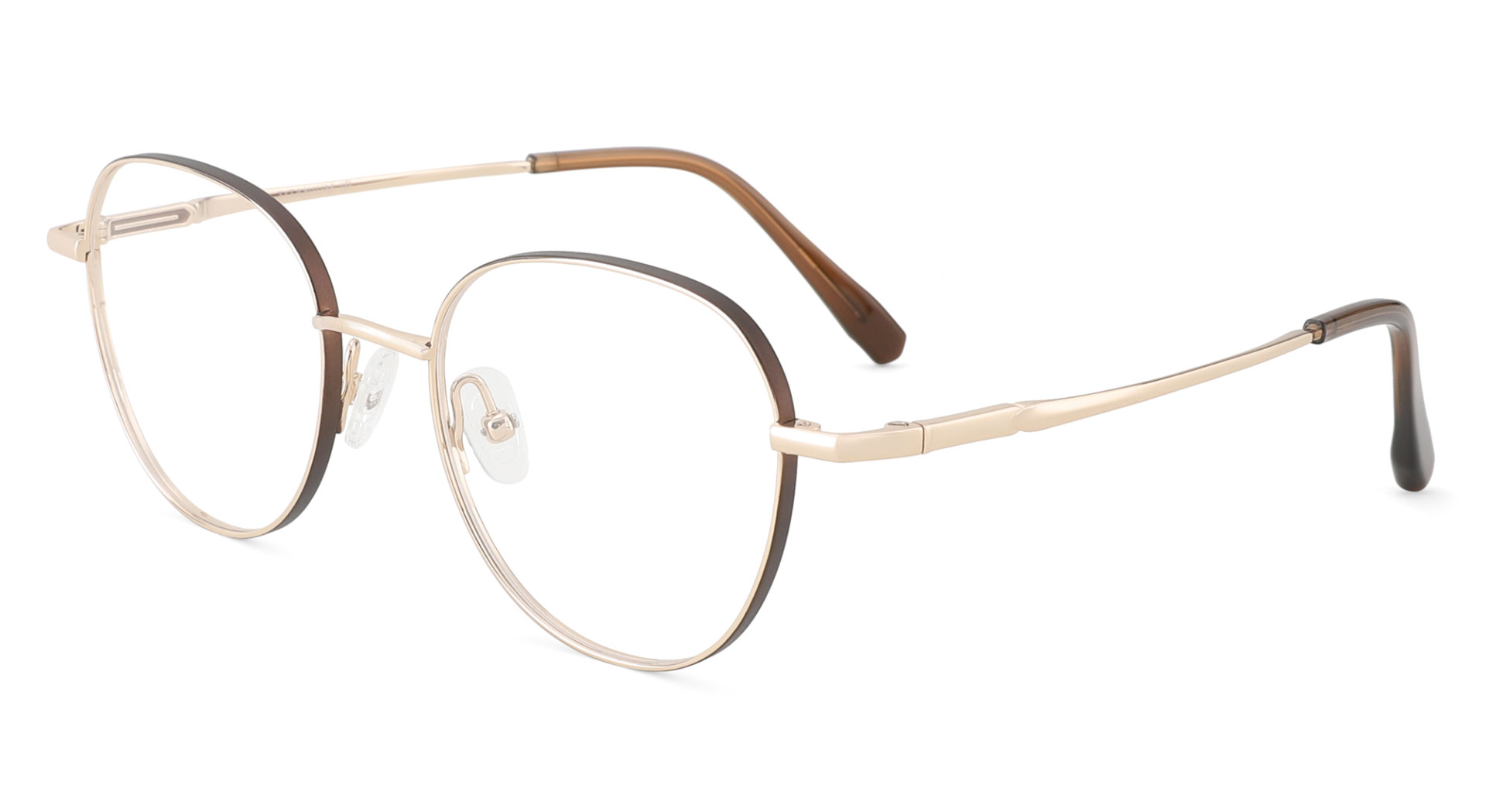 Pure Titanium Prescription Glasses Eliot Gold
