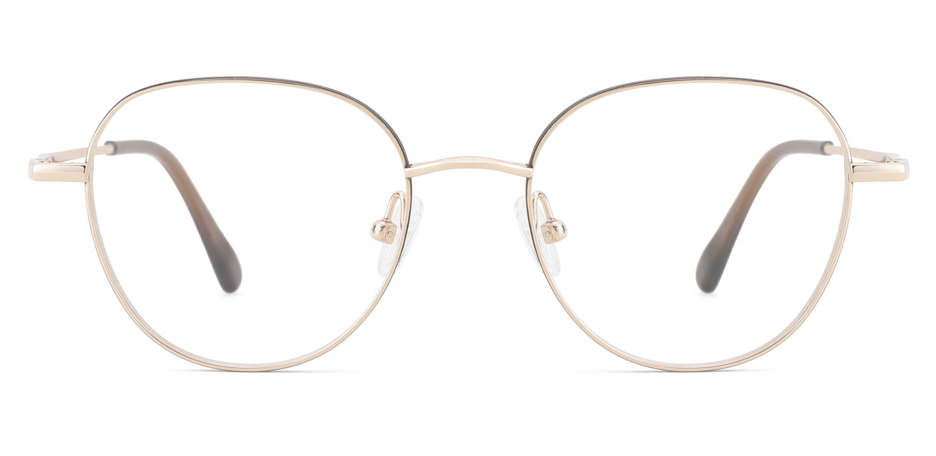 Pure Titanium Prescription Glasses Eliot Gold