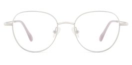 Pure Titanium Prescription Glasses Eliot Silver – Spring Hinge Glasses