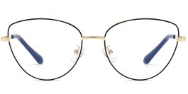 Cat Eye Prescription Glasses Costa Black – Women Spring Hinge Glasses